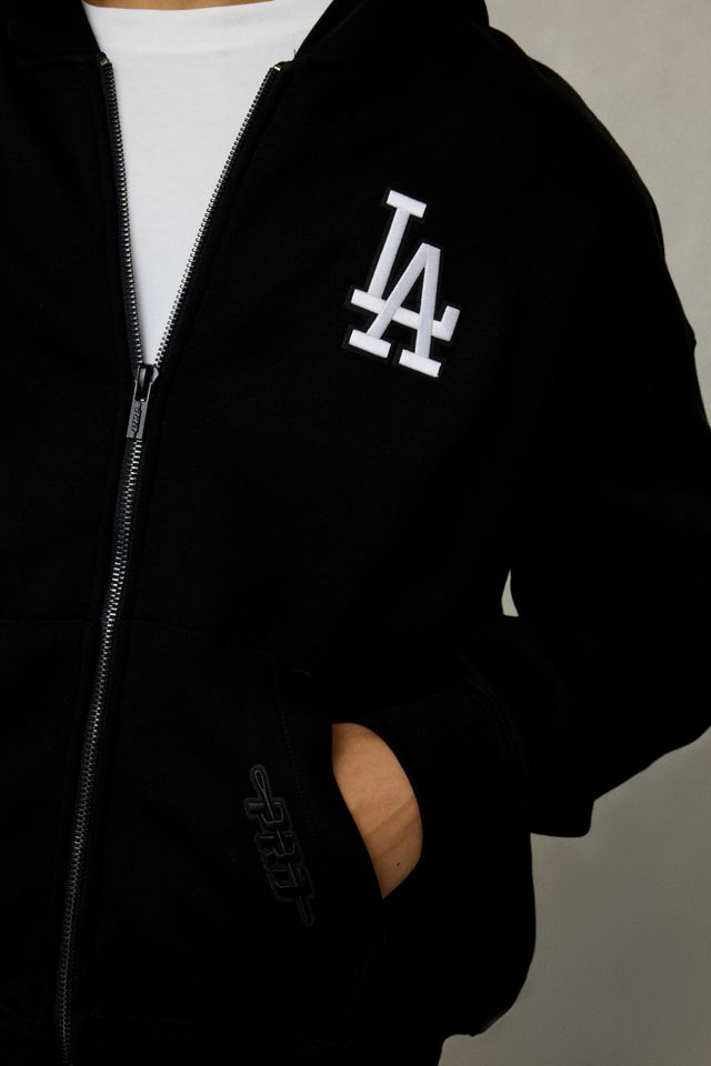 Pro Standard MLB Los Angeles Dodgers Zip-Up Hoodie Sweatshirt #3