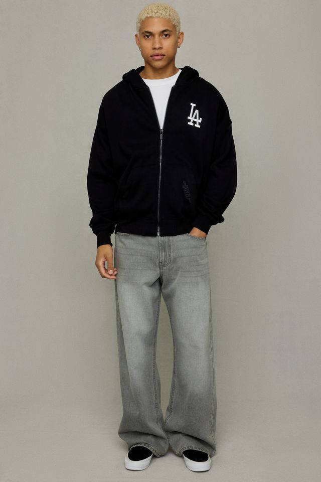 Pro Standard MLB Los Angeles Dodgers Zip-Up Hoodie Sweatshirt #5