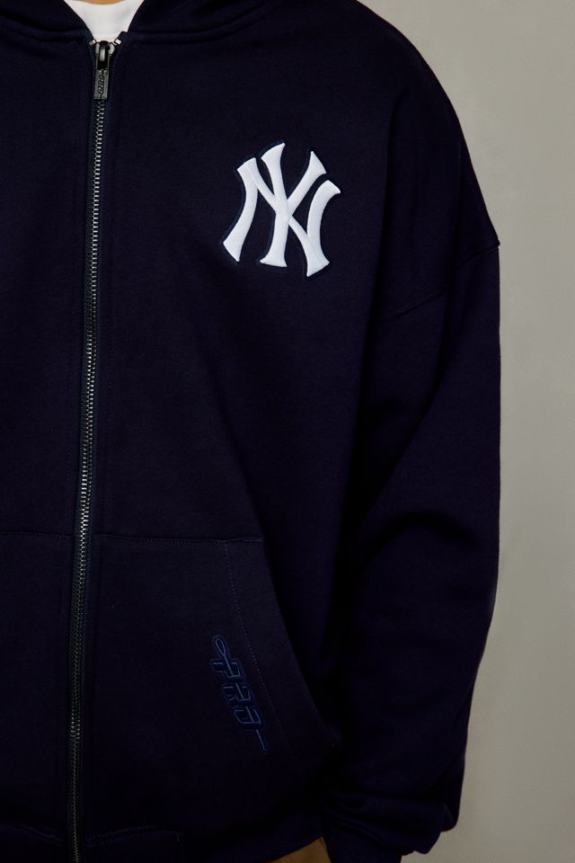 Chandail à capuchon à fermeture éclair Pro Standard MLB New York Yankees #2