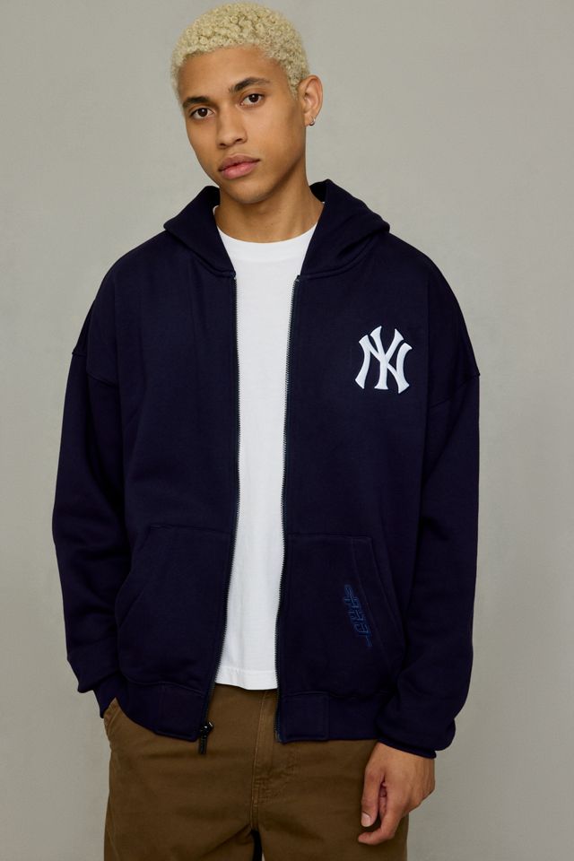 Chandail à capuchon à fermeture éclair Pro Standard MLB New York Yankees #4