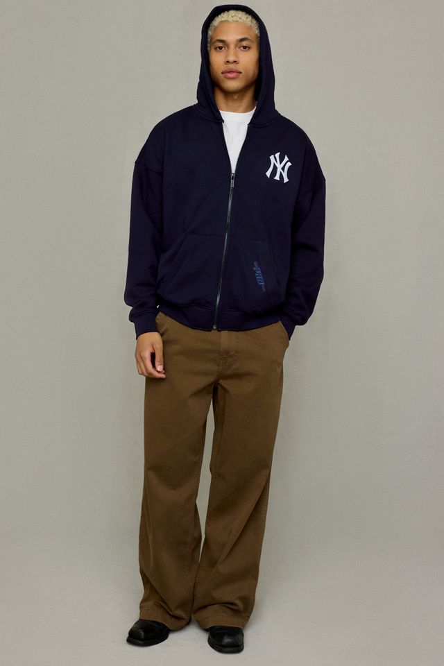 Chandail à capuchon à fermeture éclair Pro Standard MLB New York Yankees #5