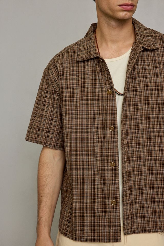 Rhythm Brady Check Pattern Short Sleeve Shirt #2