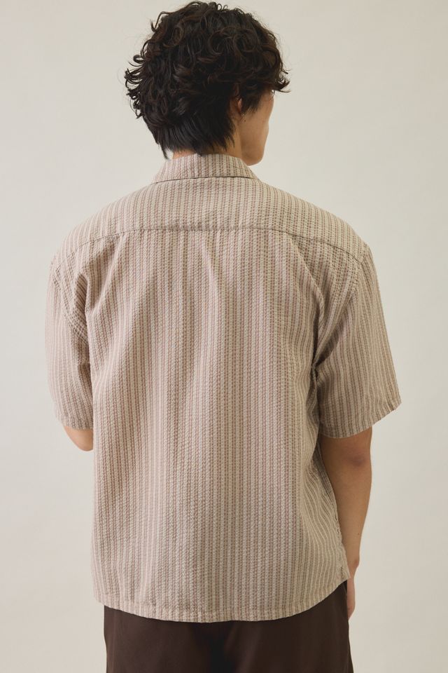 Rhythm Floragraph Textured Stripe Short Sleeve Shirt #2