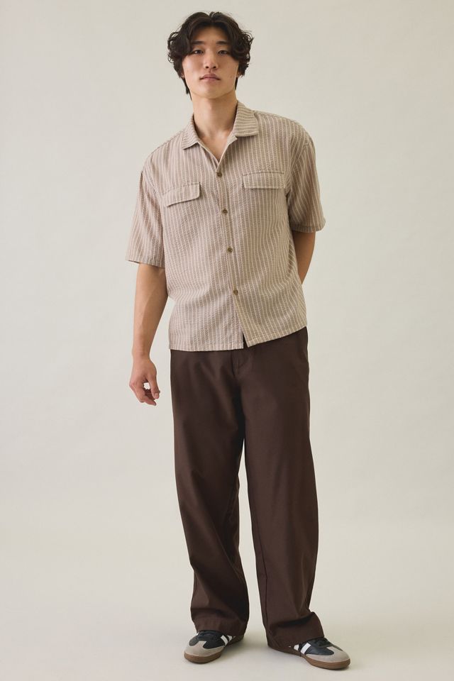 Rhythm Floragraph Textured Stripe Short Sleeve Shirt #3