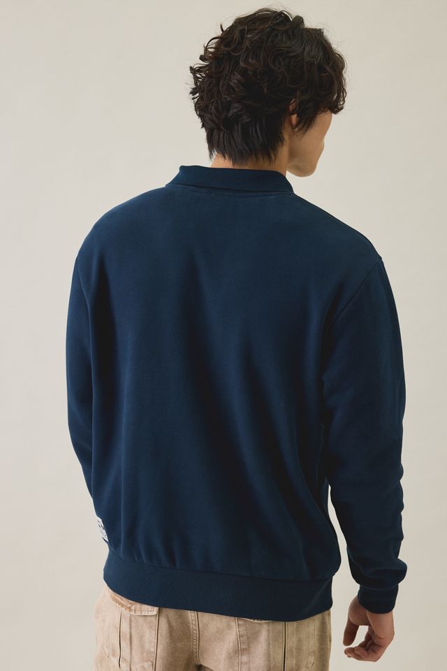 Rhythm Pacific Vintage Fleece Polo Sweatshirt #1