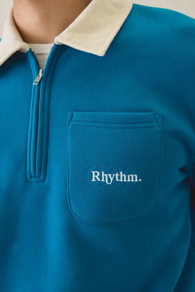 Rhythm Sutton Quarter Zip Fleece Sweatshirt #2