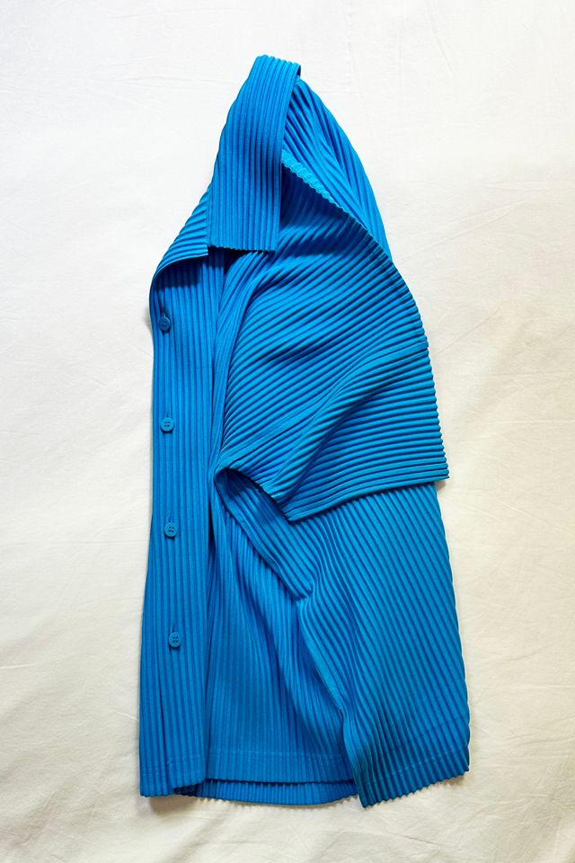 Homme Plisse Issey Miyake Collared Shirt #2