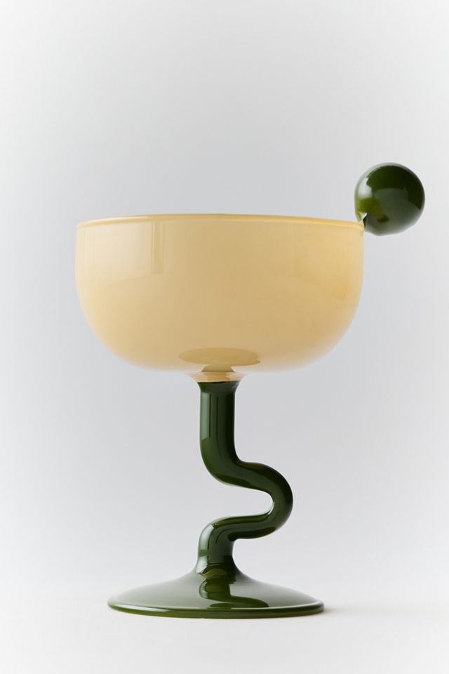 Wiggle Stem Cocktail Glass #1