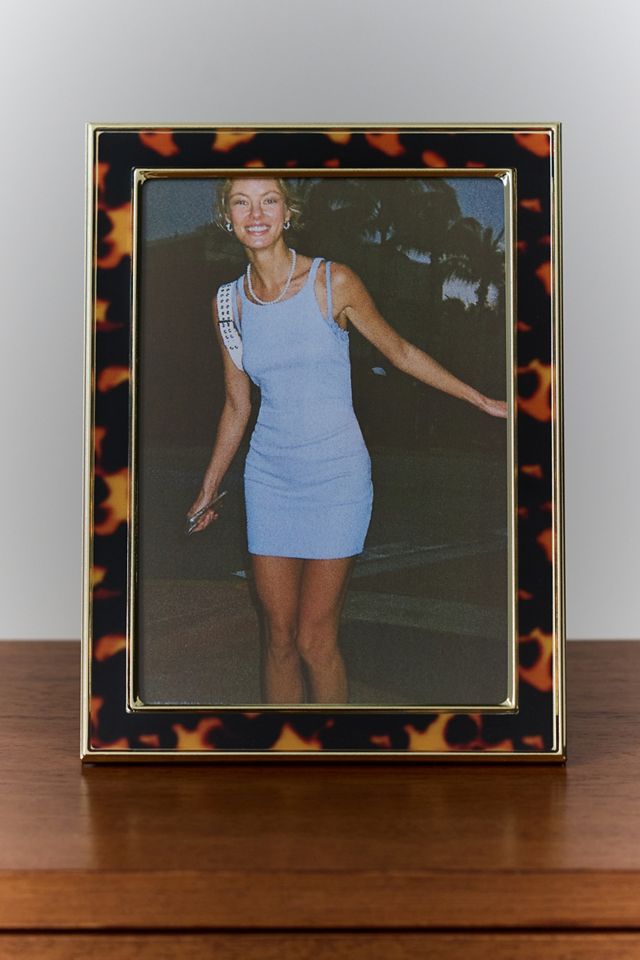 Tortoiseshell Enamel Picture Frame #1
