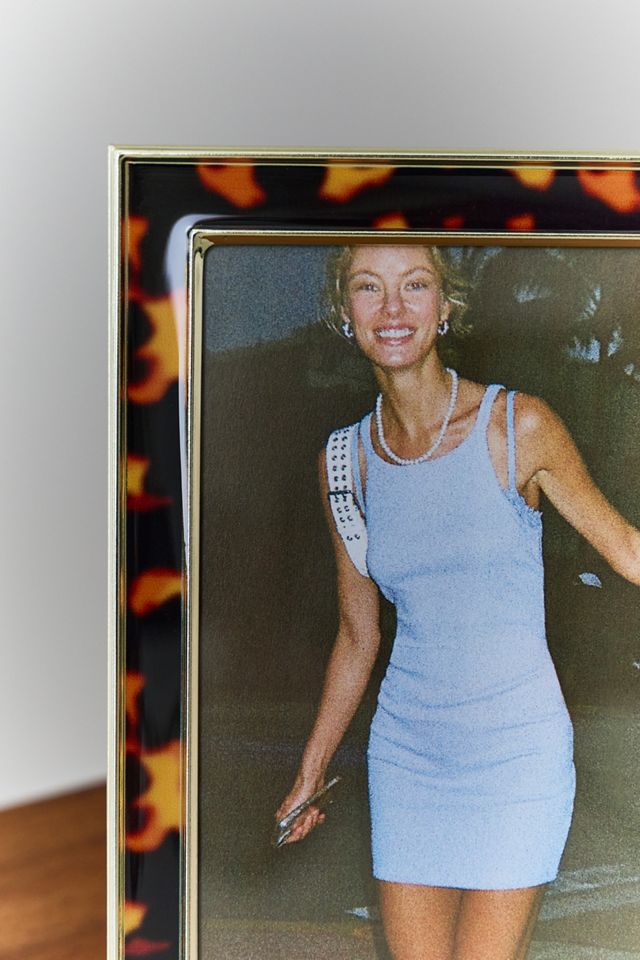 Tortoiseshell Enamel Picture Frame #2