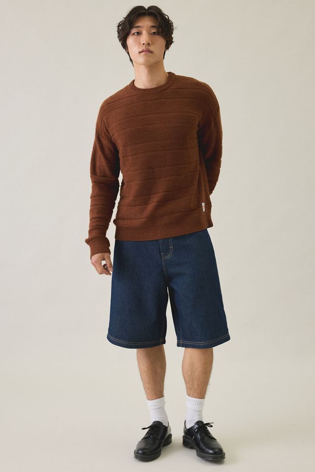 Rhythm Jackson Stripe Knit Crew Neck Sweater #3