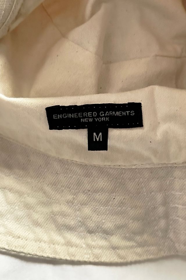 Engineered Garments Ecru Denim Bucket Hat #2