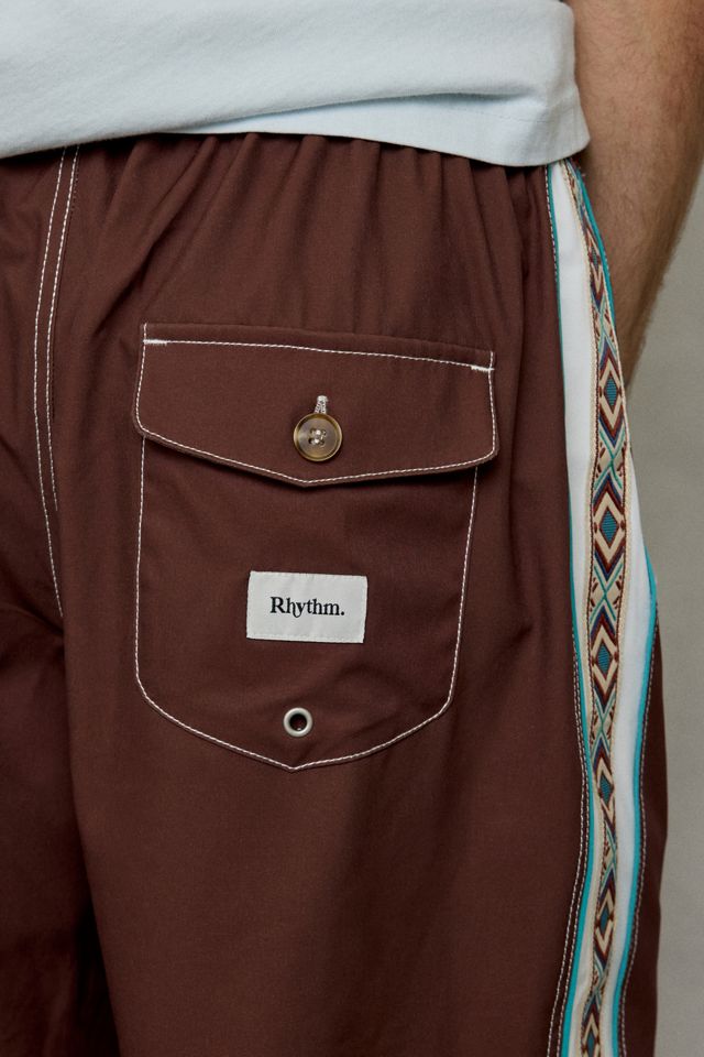 Rhythm Panel Stripe Beach Shorts #3
