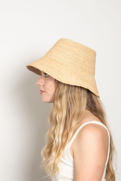 Wyeth Tali Raffia Bucket Hat