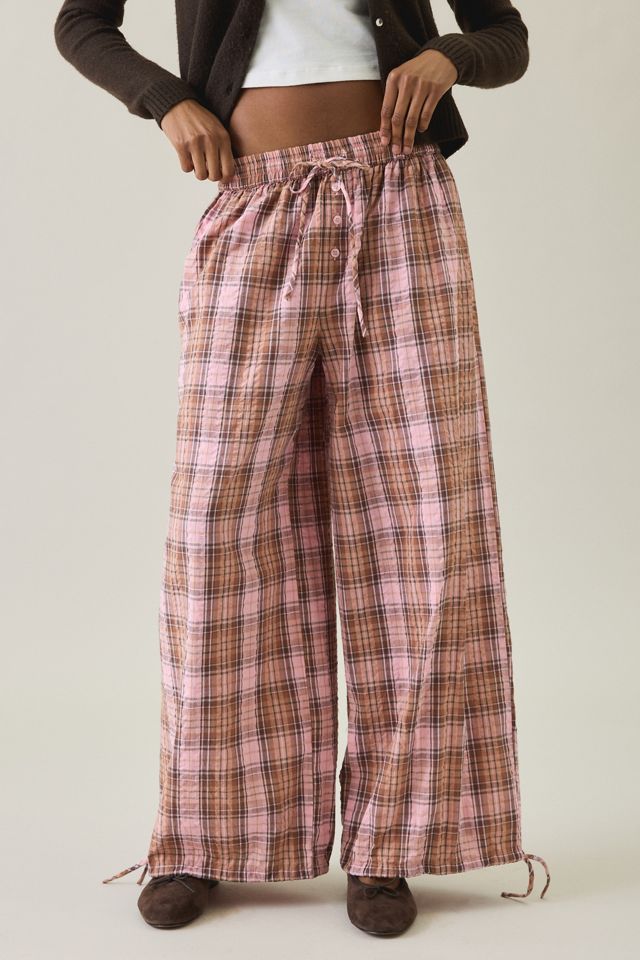 UO Benny Crinkle Cotton Balloon Pants #1