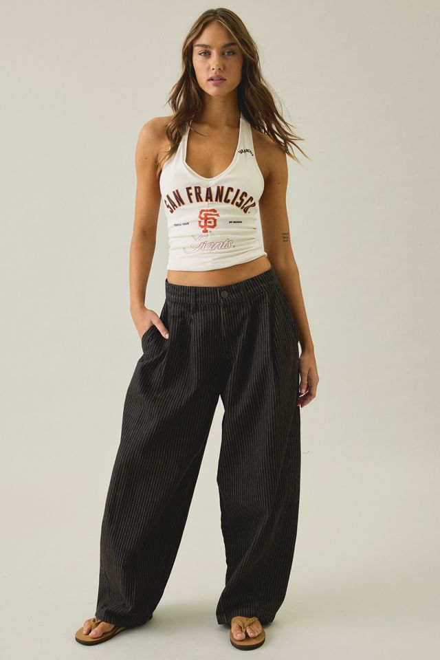 Off Season MLB Ruched Halter Top #1