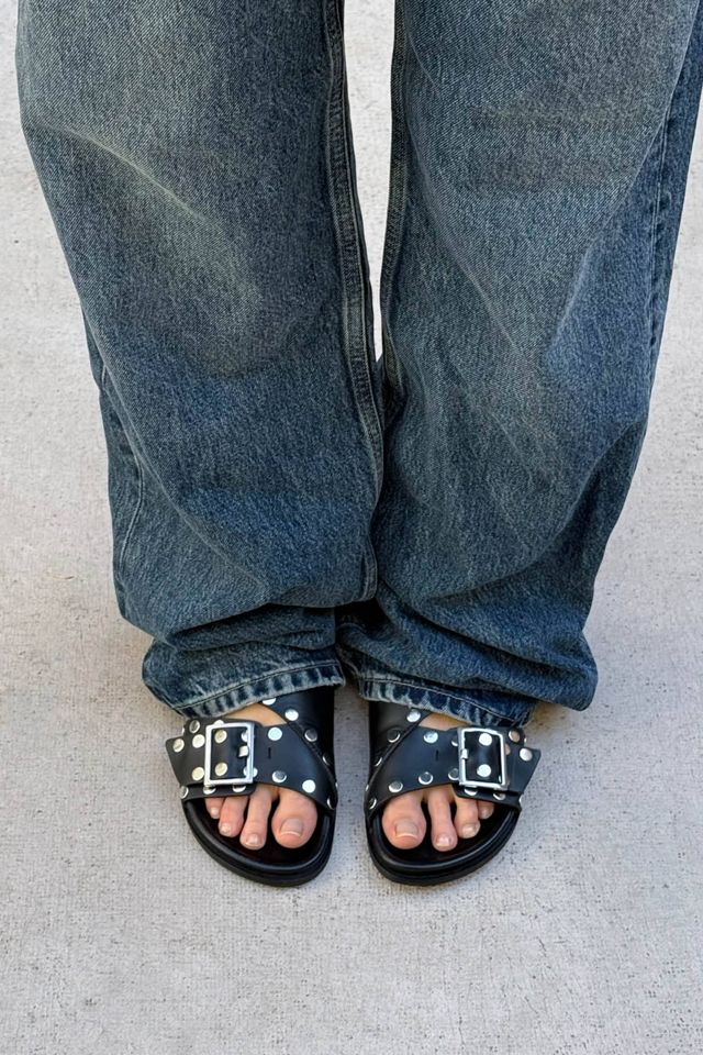 ALOHAS Alba Studs Leather Sandals #1