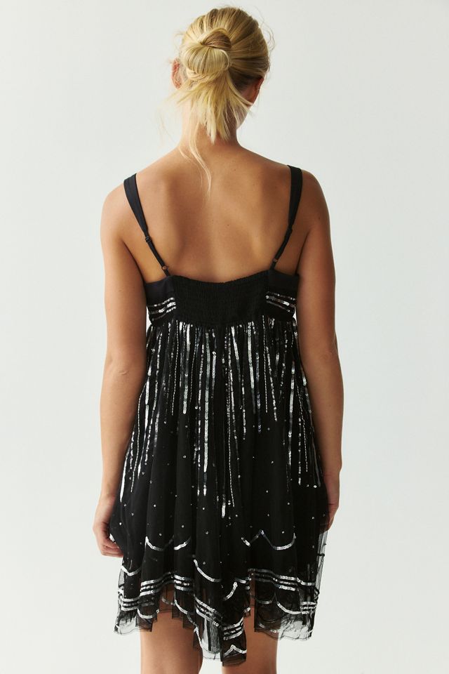 Kimchi Blue Sparkling & Swing Sequin Babydoll Mini Dress #2
