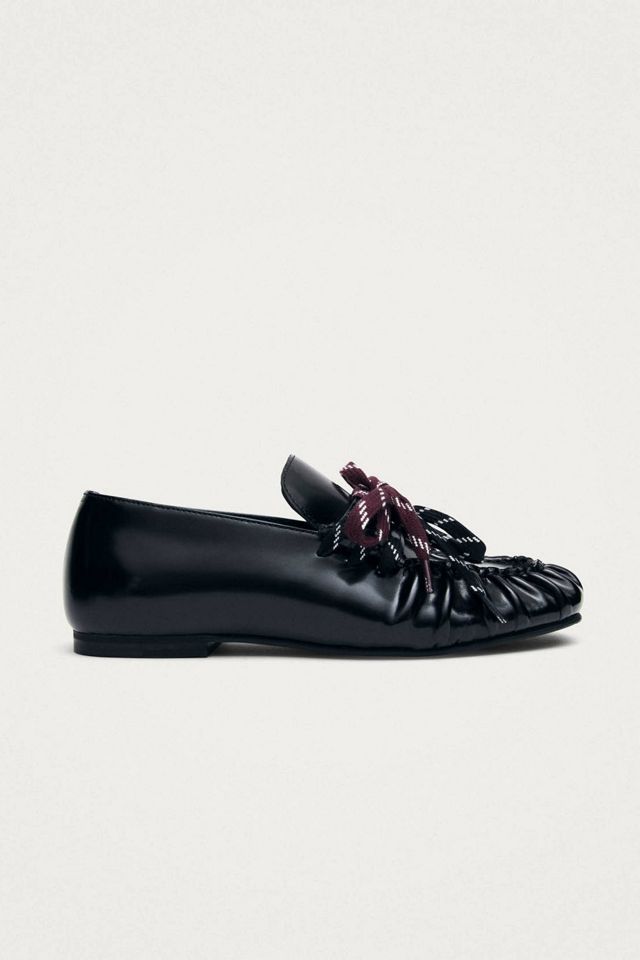 ALOHAS Aven Lace Leather Loafers #1