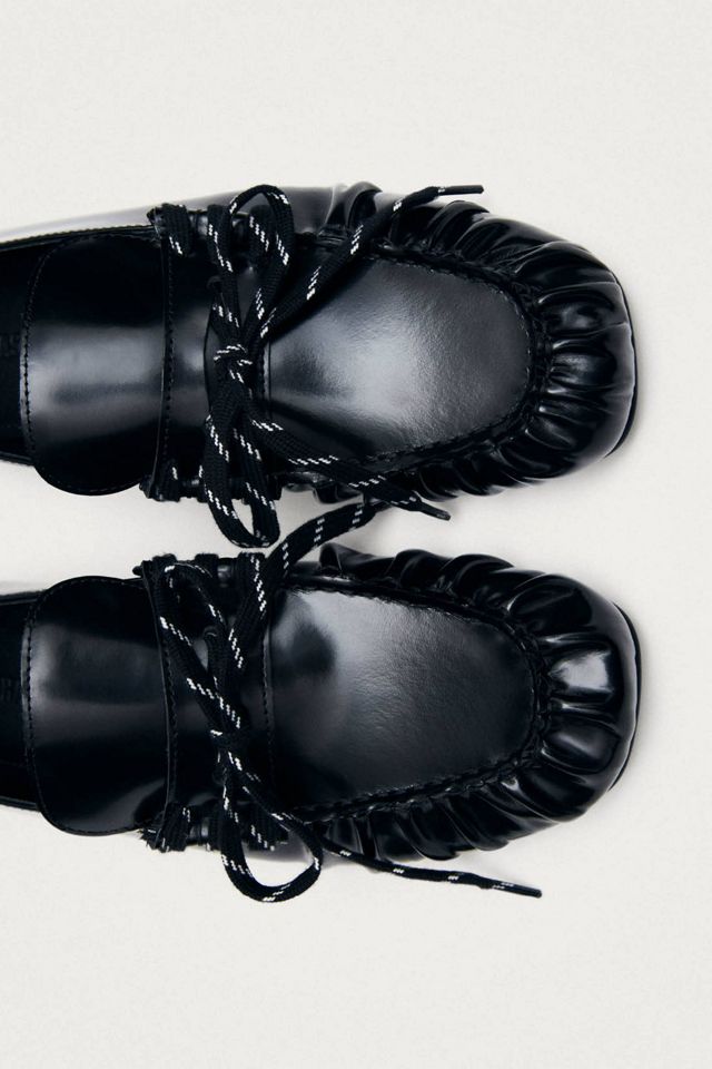 ALOHAS Aven Lace Leather Loafers #3