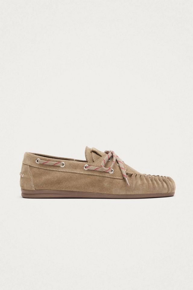 ALOHAS Rowan Sporty Suede Leather Loafers #1