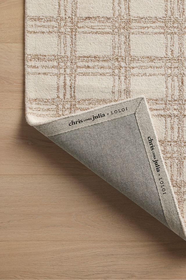 Jaxie Gridded Woven Rug #1