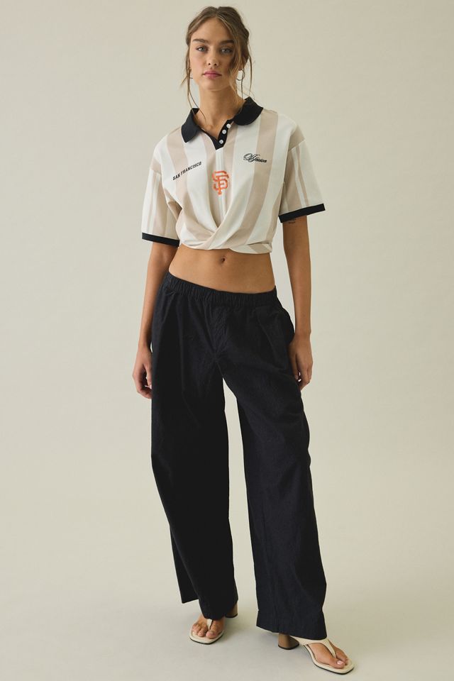 Off Season MLB Twist-Front Rugby Tee #3