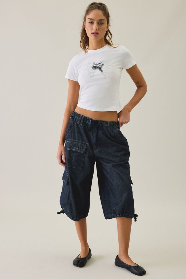Puma Street Glam Graphic Slim Tee #3