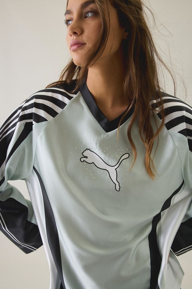 Puma Street Glam Bedazzled Oversized Jersey #1