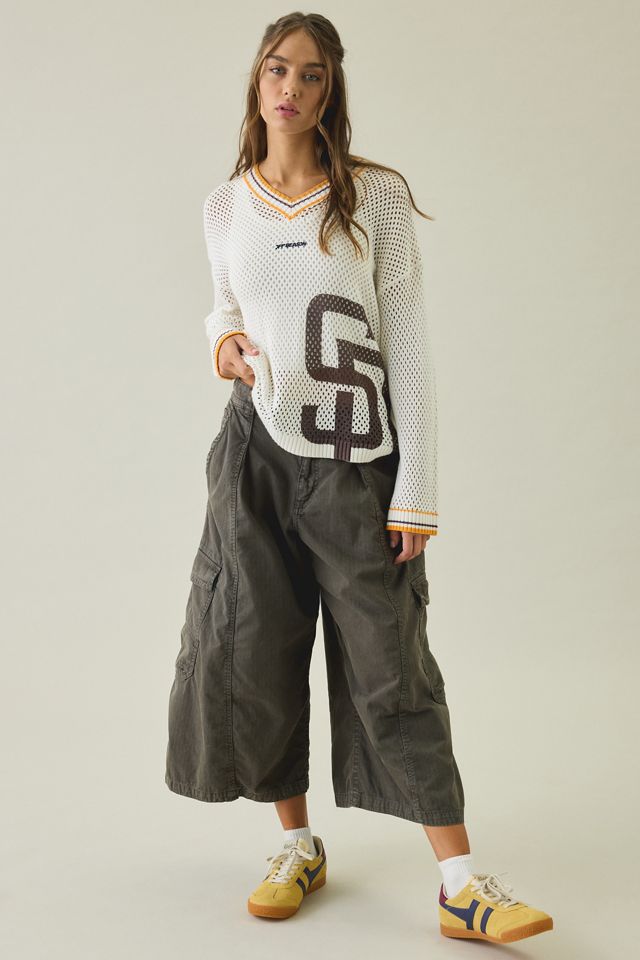 Chandail surdimensionné en tricot ouvert MLB Off Season #1