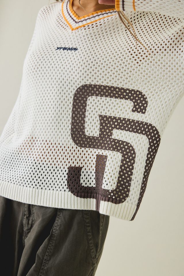 Chandail surdimensionné en tricot ouvert MLB Off Season #2