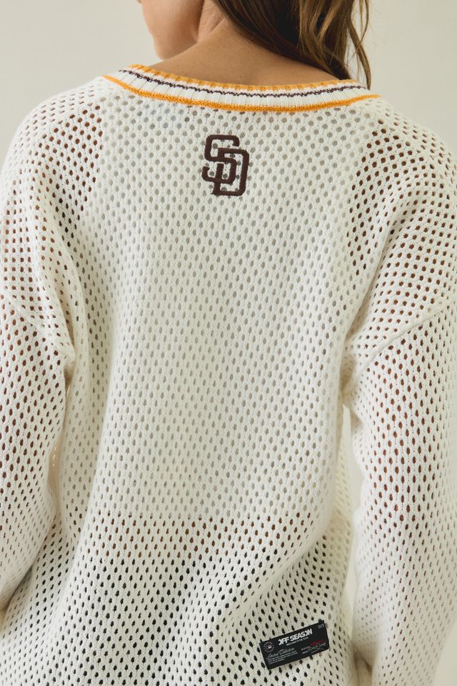 Chandail surdimensionné en tricot ouvert MLB Off Season #4