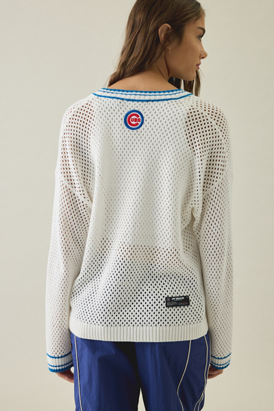 Off Season MLB Open Knit Oversized Sweater