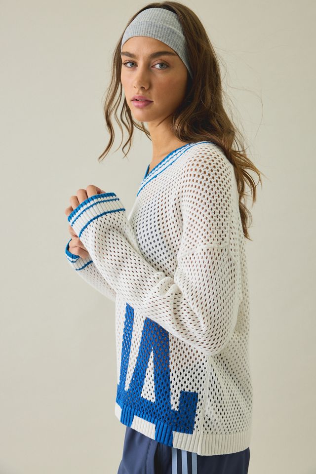 Off Season MLB Open Knit Oversized Sweater #3