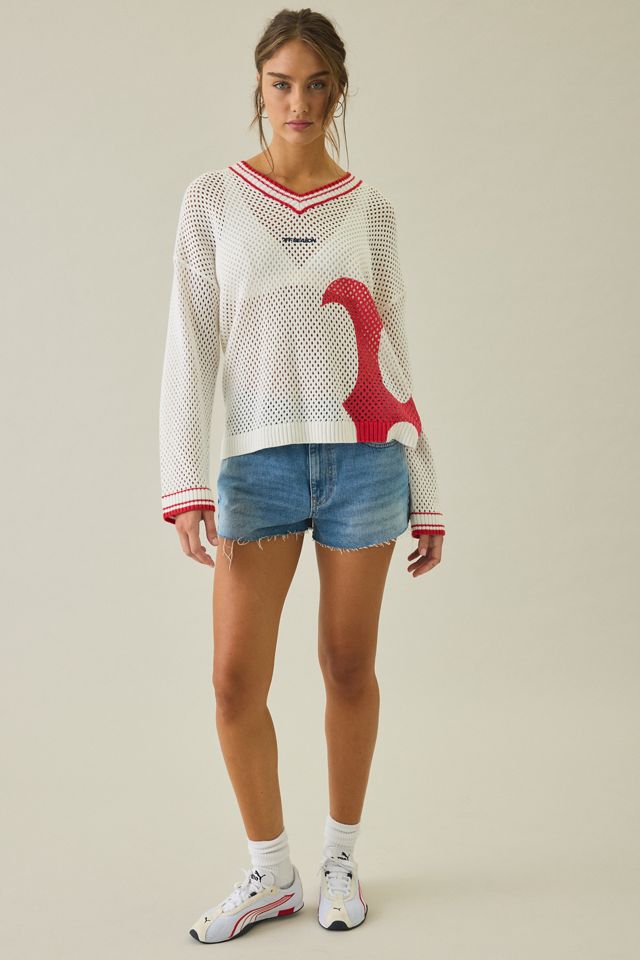 Off Season MLB Open Knit Oversized Sweater #1