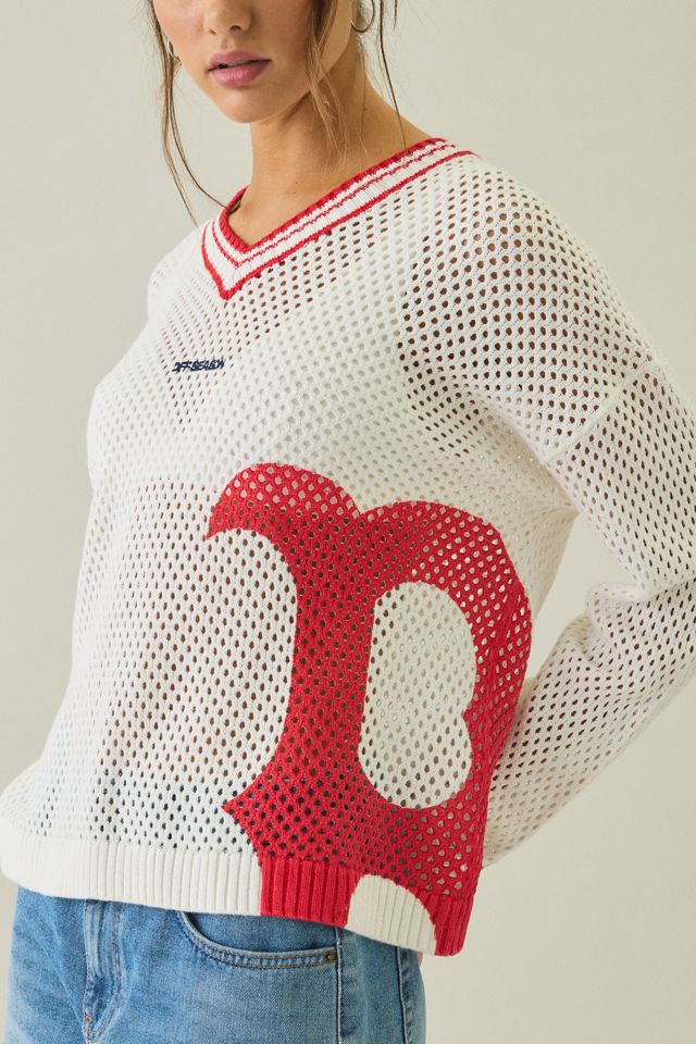 Off Season MLB Open Knit Oversized Sweater #2