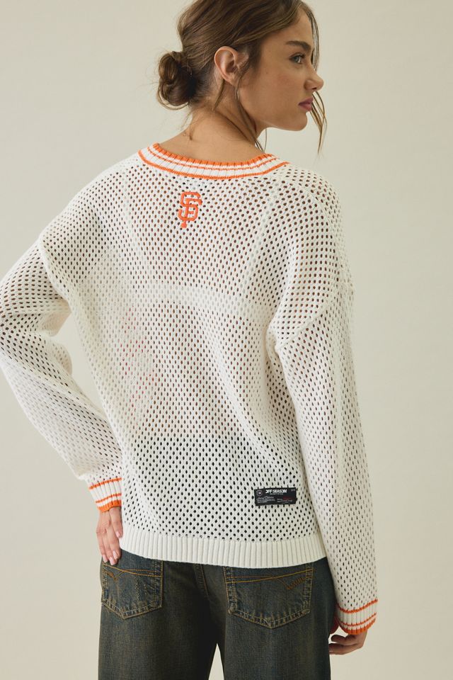 Off Season MLB Open Knit Oversized Sweater #3