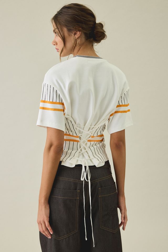 T-shirt MLB Femme à lacets dans le dos Off Season #3
