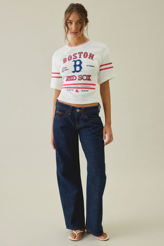 Off Season MLB Femme Lace-Up Back Tee #2