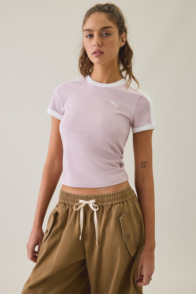 Puma T7 Stripe Slim Tee #1