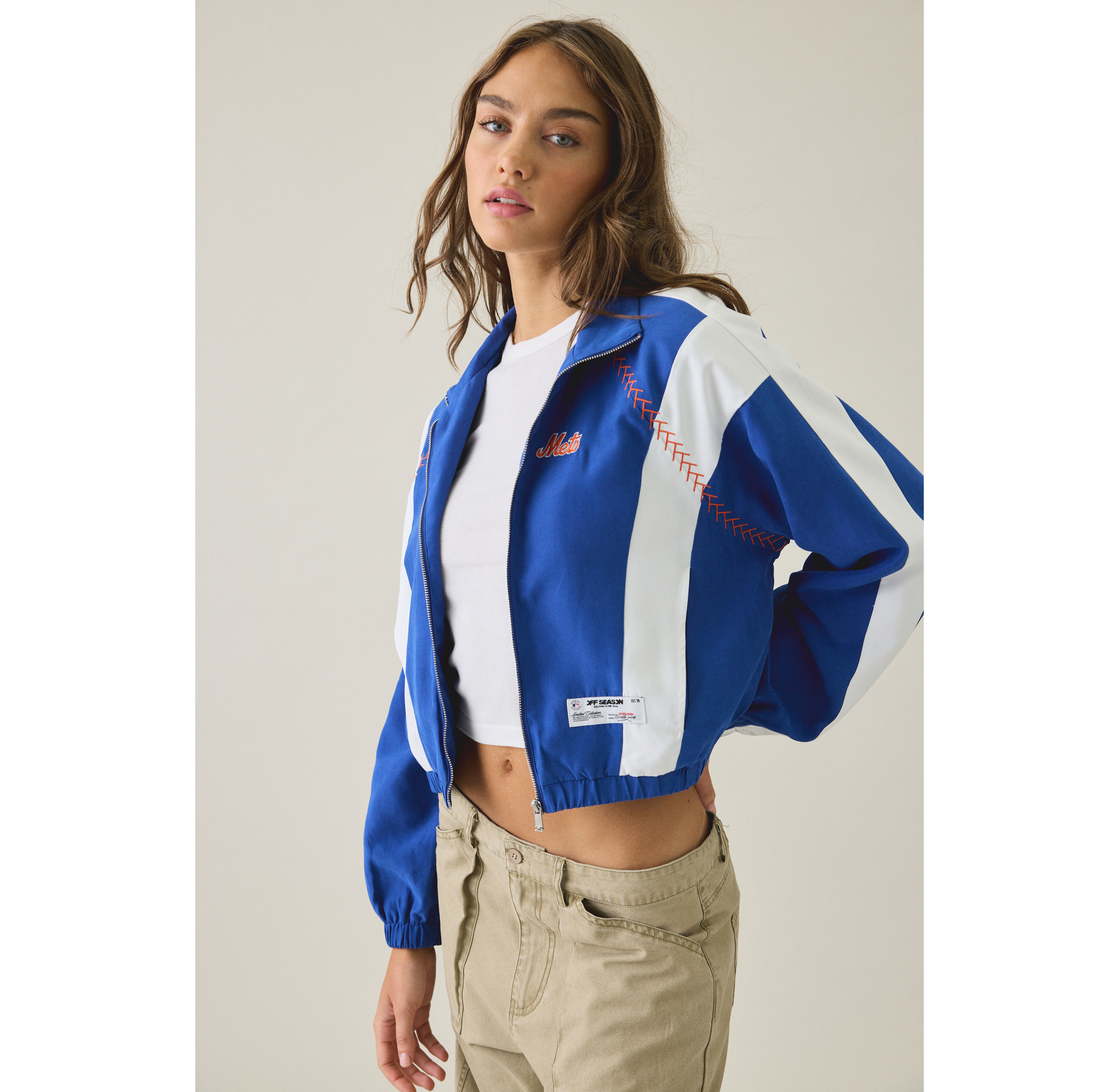 Off Season MLB Lightweight Zip-Up Track Jacket