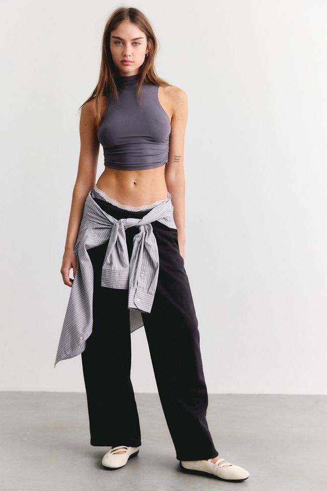 Puma Street Glam Bedazzled Baggy Sweatpants #2
