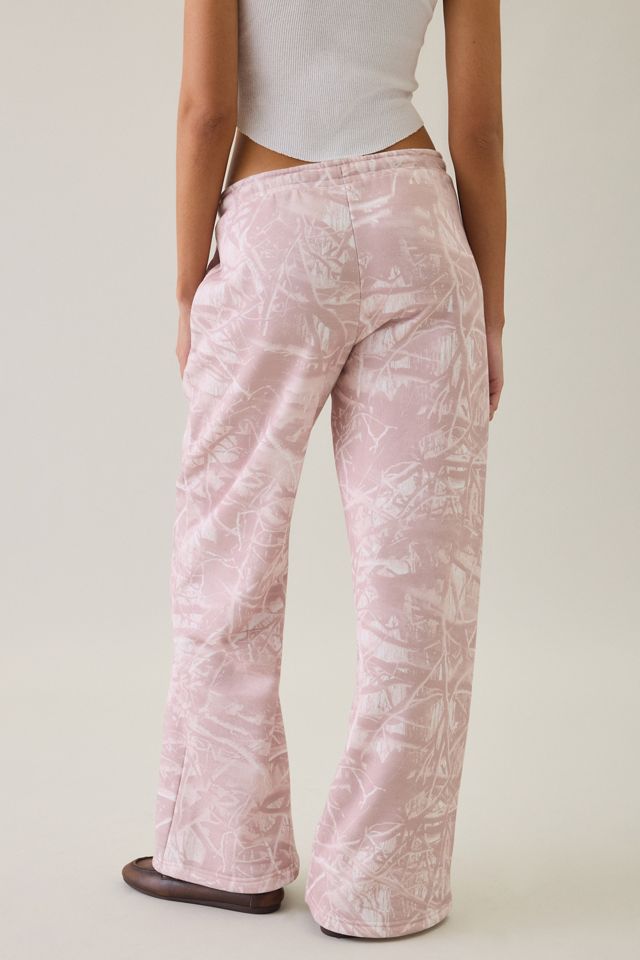 Puma Essential Camo Print Relaxed Flare Sweatpants #4