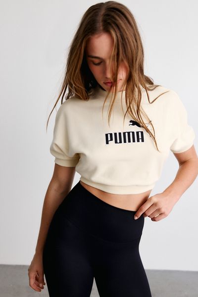 Puma Essentials Relaxed Short Sleeve Crew Neck Pullover