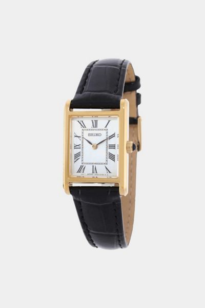 Seiko Classic Quartz Square Dial Watch