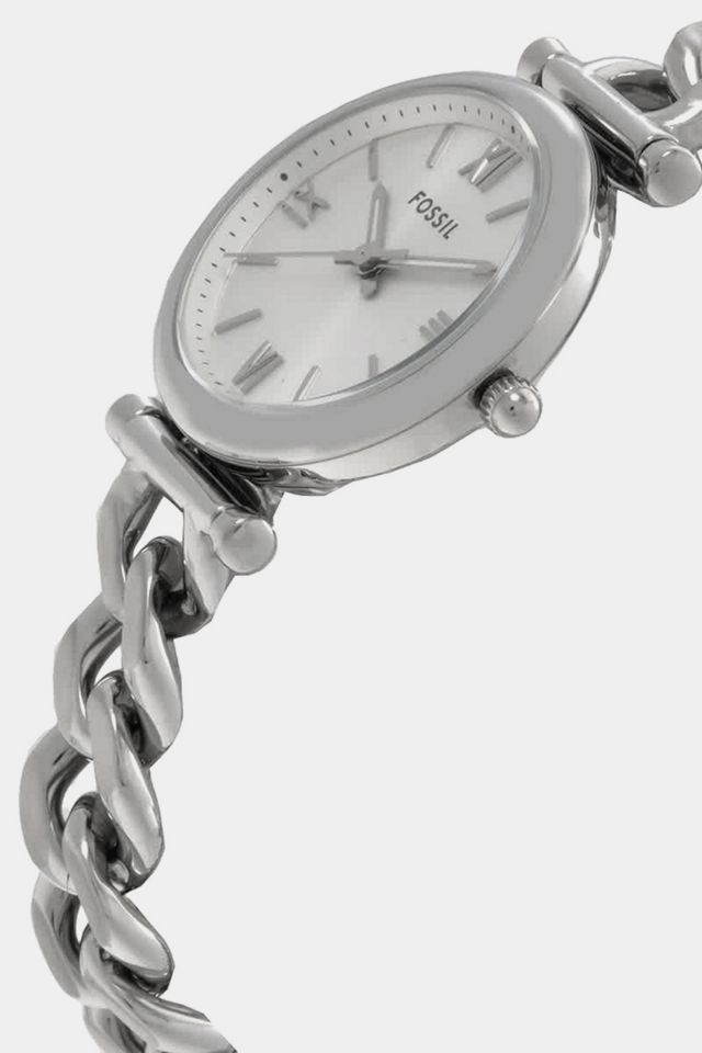 Fossil Carlie Quartz Chain Bracelet Watch #1