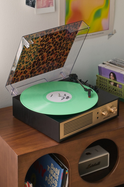 Crosley Miles Leopard Print Record Player | Urban Outfitters