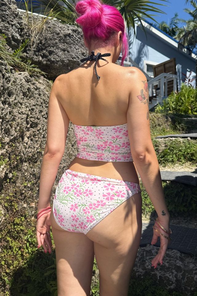 Strawberry Western Brief Bikini Bottom #1