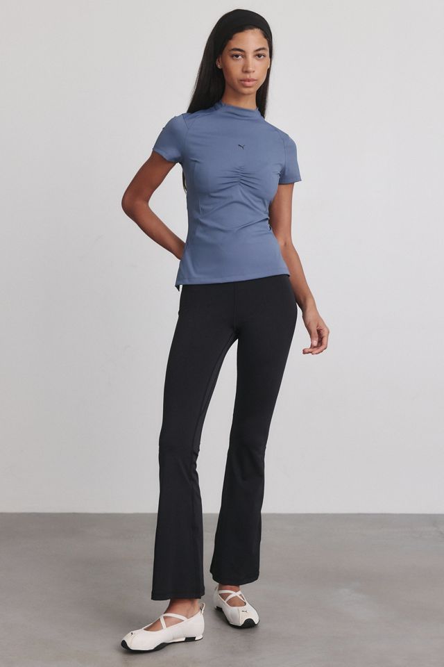 Puma CLRT Laced Open Back Mockneck Slim Tee #1