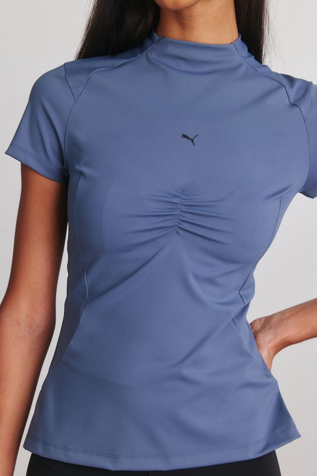 Puma CLRT Laced Open Back Mockneck Slim Tee #2